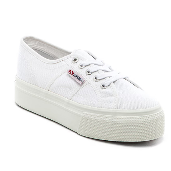 Superga 2790 Platform Sneaker in White – NWT Size Women's